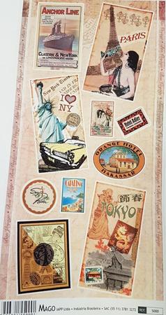 Aplique Decoupage Paris