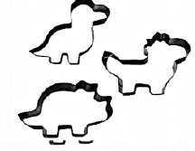 Kit Cortador Dinossauro Baby 03 Unidades