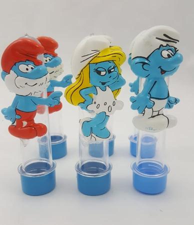 Tubete Smurfs 06 Unidades