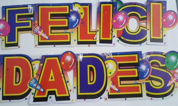 Faixa Felicidades Unidade