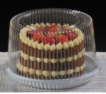 Embalagem Plstica G32 Mini Torta Unidade