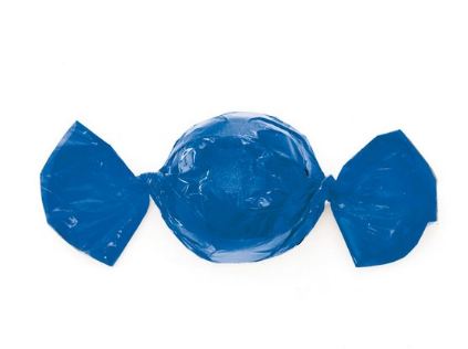 Embalagem Trufa 12 x 12,5 cm Azul 100 Unidades