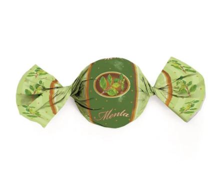 Embalagem Trufa 15 x 16 cm Menta 100 Unidades