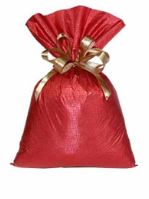 Saco Poli 20x29 Metalizado Natal Doce Infncia Vermelho