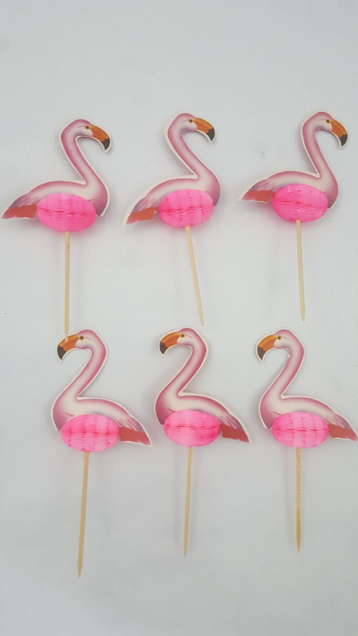 Pick Flamingo 06 unidades