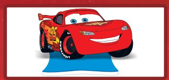 Enfeite Mcqueen Unidade