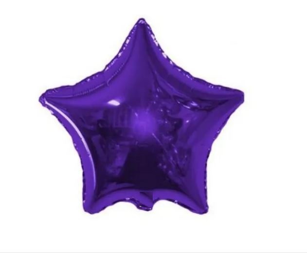 Balo Metalizado 22 Polegadas Estrela Purple Northstar Unidade