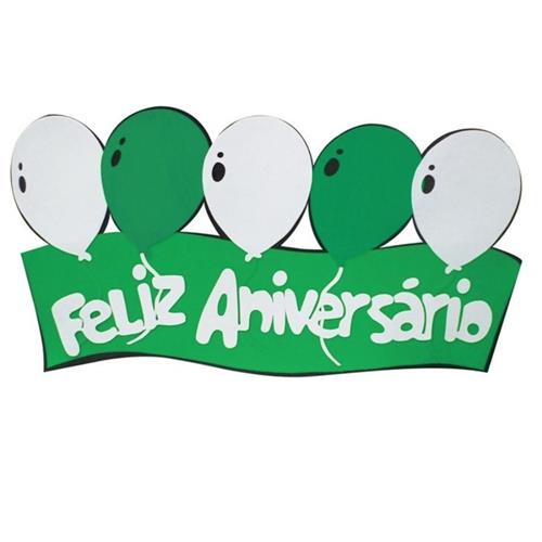 Faixa Feliz Aniversrio Bexiga