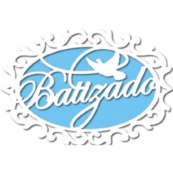 Painel Faixa Batizado Provenal Azul Unidade