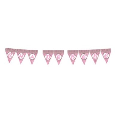 Faixa Ch de Beb Rosa