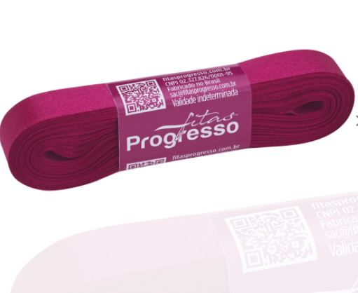 Fita Progresso Cetim 10m Cf002 10mm Cor 303 Unidade