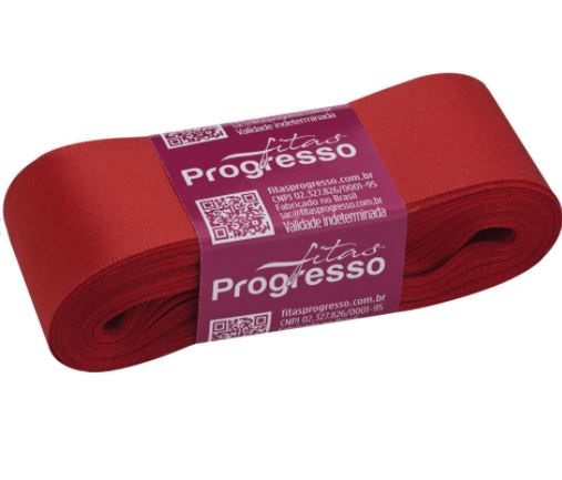 Fita Progresso Cetim 10m Cf009 38mm Cor 1354 Unidade