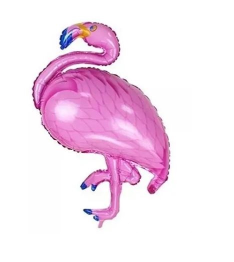 Balo Metalizado Flamingo Unidade