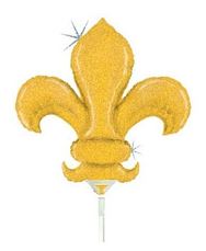 Balo Metalizado Fleur De Lis Unidade