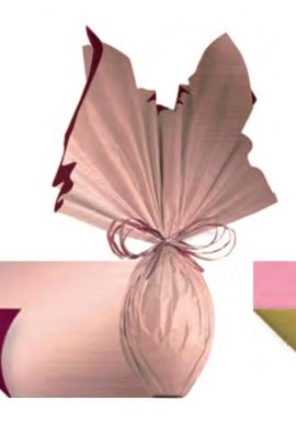 Folha Pscoa 69x89 Double Face Opacque Brilho Rosa Marsala Unidade