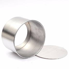 Forma Redonda Fundo Falso 9x5cm Unidade
