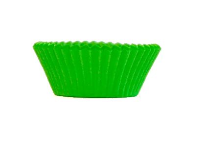 Forminha Fornevel Mini Cupcake Verde 50 Unidades