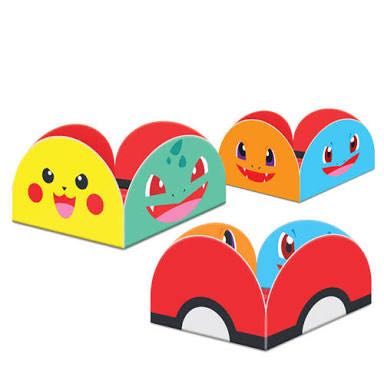 Porta Forminha Para Doces Pokemon 50 Unidades