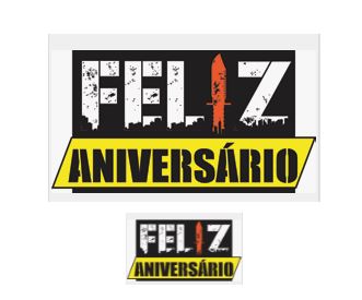 Faixa Feliz Aniversrio Fire Unidade