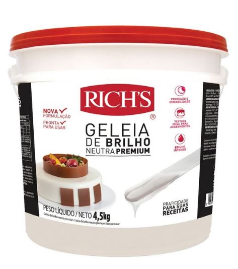 Gelia Brilho Morango All Bread 4kg Unidade