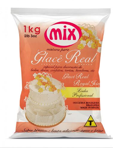 Mistura Glace Real 1kg Mix