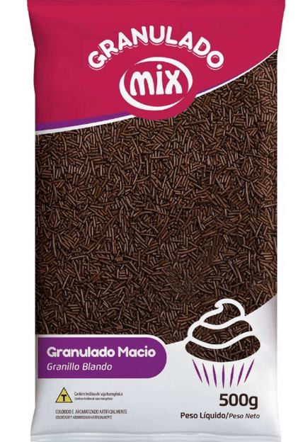 Granulado Macio 500g Mix Chocolate Escuro