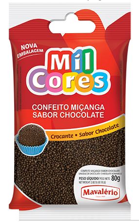 Confeito Mianga N0 80g Chocolate