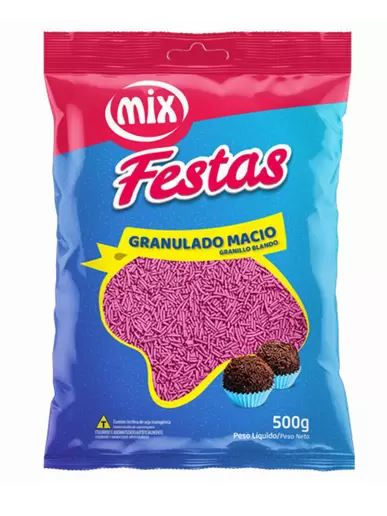 Granulado Macio 500g Mix Rosa Unidade