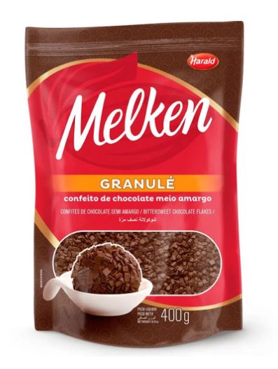 Granulado Meio Amargo 130g Harald Granule Melken Unidade