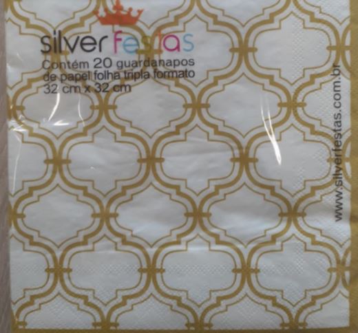 Guardanapo Estampado 33 x 33 cm GE33108 20 Unidades