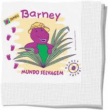 Guardanapo Barney 20 Unidades