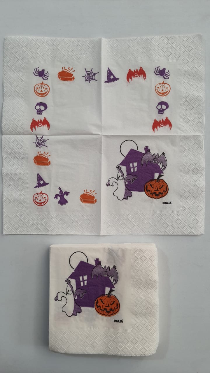 Guardanapo Halloween 25 Unidades