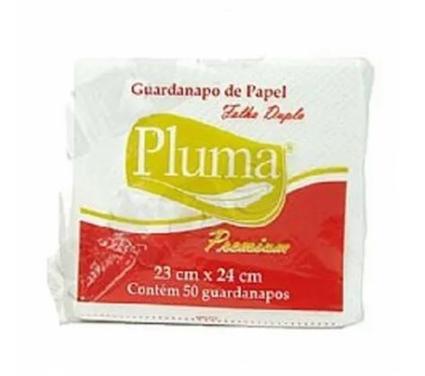 Guardanapo 23x24 Folha Dupla 50 Unidades