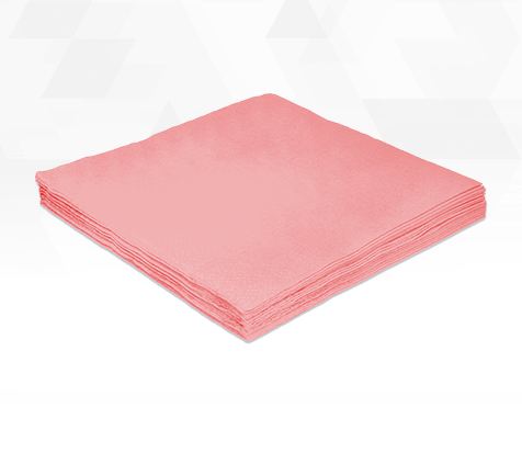 Guardanapo 25x25cm Rosa Beb 20 Unidades