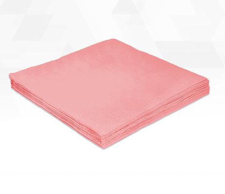 Guardanapo 33x33cm Rosa Beb 20 Unidades