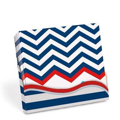 Guardanapo 25x25 cm Navy 20 Unidades