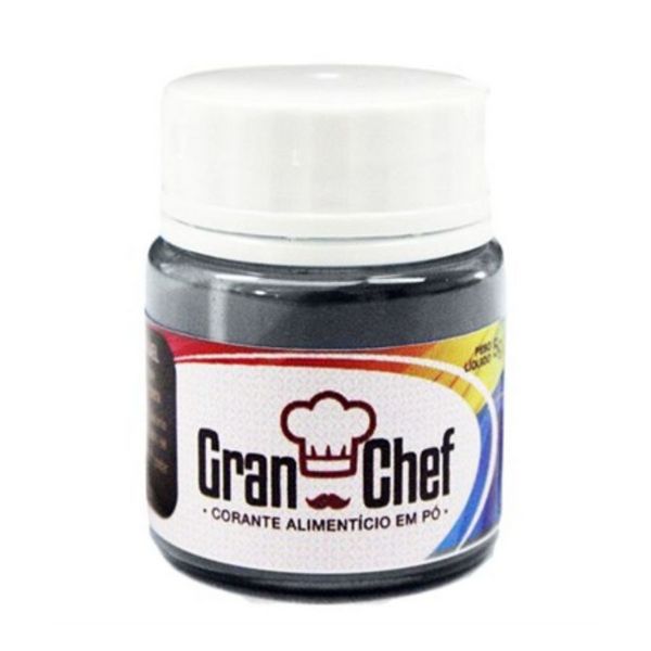 Corante Lipossolvel Em P Para Chocolate 2,5g Preto