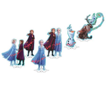 Kit Enfeite De Mesa Frozen 2 06 Unidades