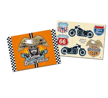 Painel Kit Decorativo Motor Club Unidade