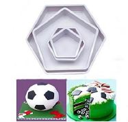 Kit Cortador Plstico Futebol 04 Unidades
