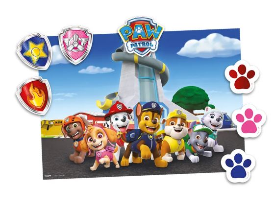 Painel Kit Decorativo Patrulha Canina Core Unidades