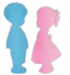 Kit Painis Glitter Ch Revelao 02 Itens
