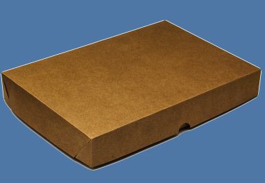 Caixa Retangular Bsica 2 B Kraft 9X12X3,5CM Unidade