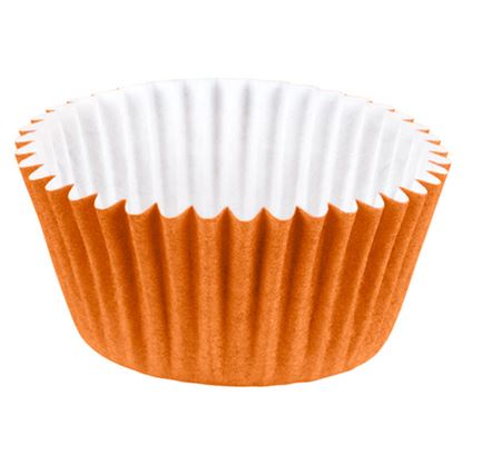 Forminha De Papel Lisa N4 Laranja 100 Unidades