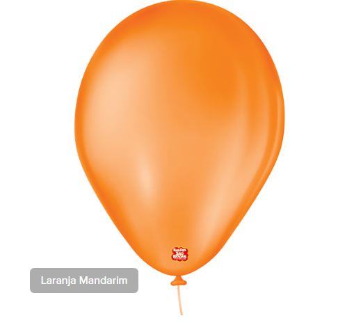 Balo N7 Imperial Laranja Mandarim 50 Unidades