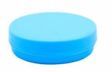 Latinha de Plstico Azul Beb 10 Unidades