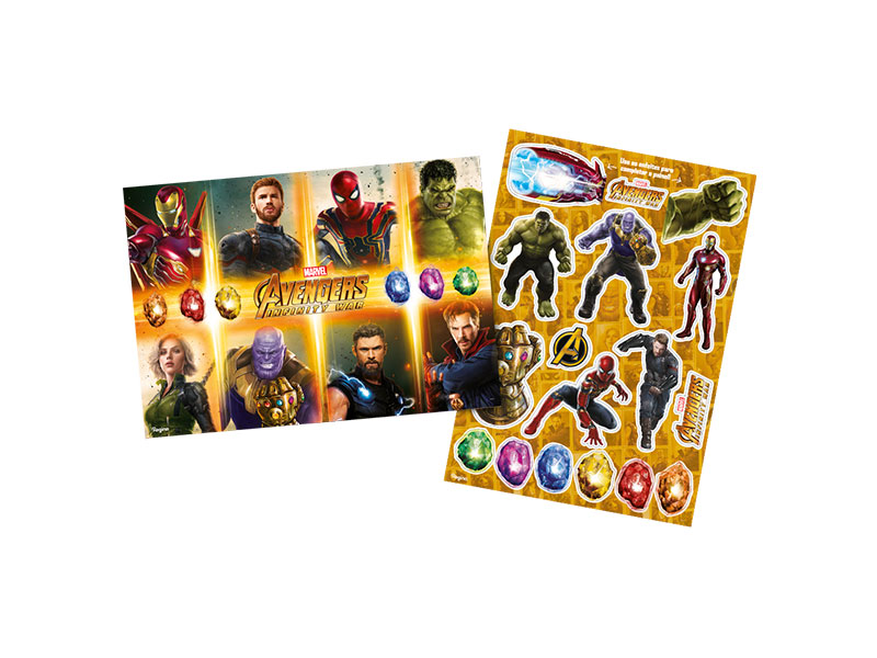 Painel Kit Decorativo Avengers 3 Unidade