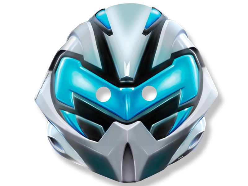 Mscara New Max Steel 06 Unidades