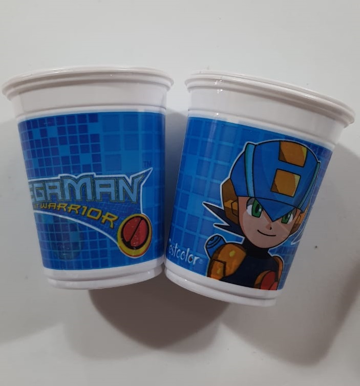 Copo Megaman 10 Unidades