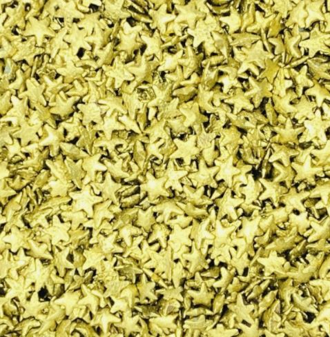 Confeitos Micro Estrela Dourada 15g